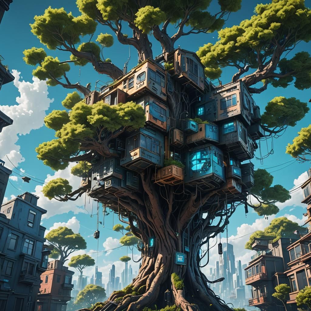 Tree house of the future