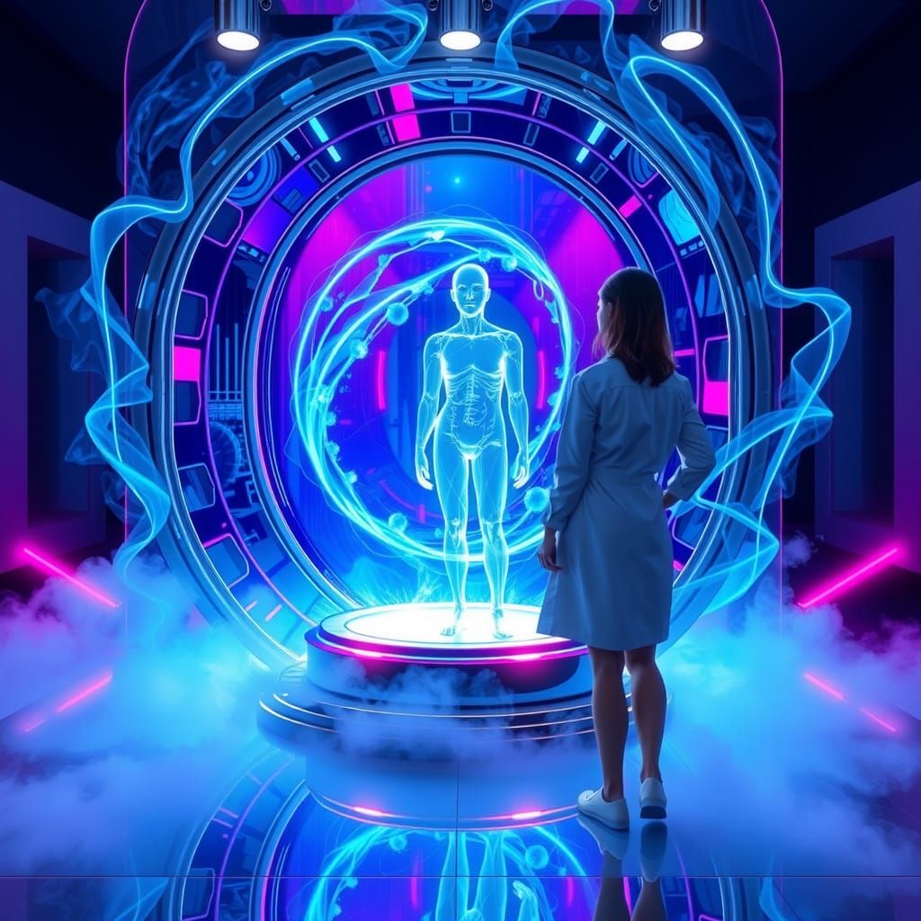 Quantum Particle Interdimensional Deep Portal teleporter