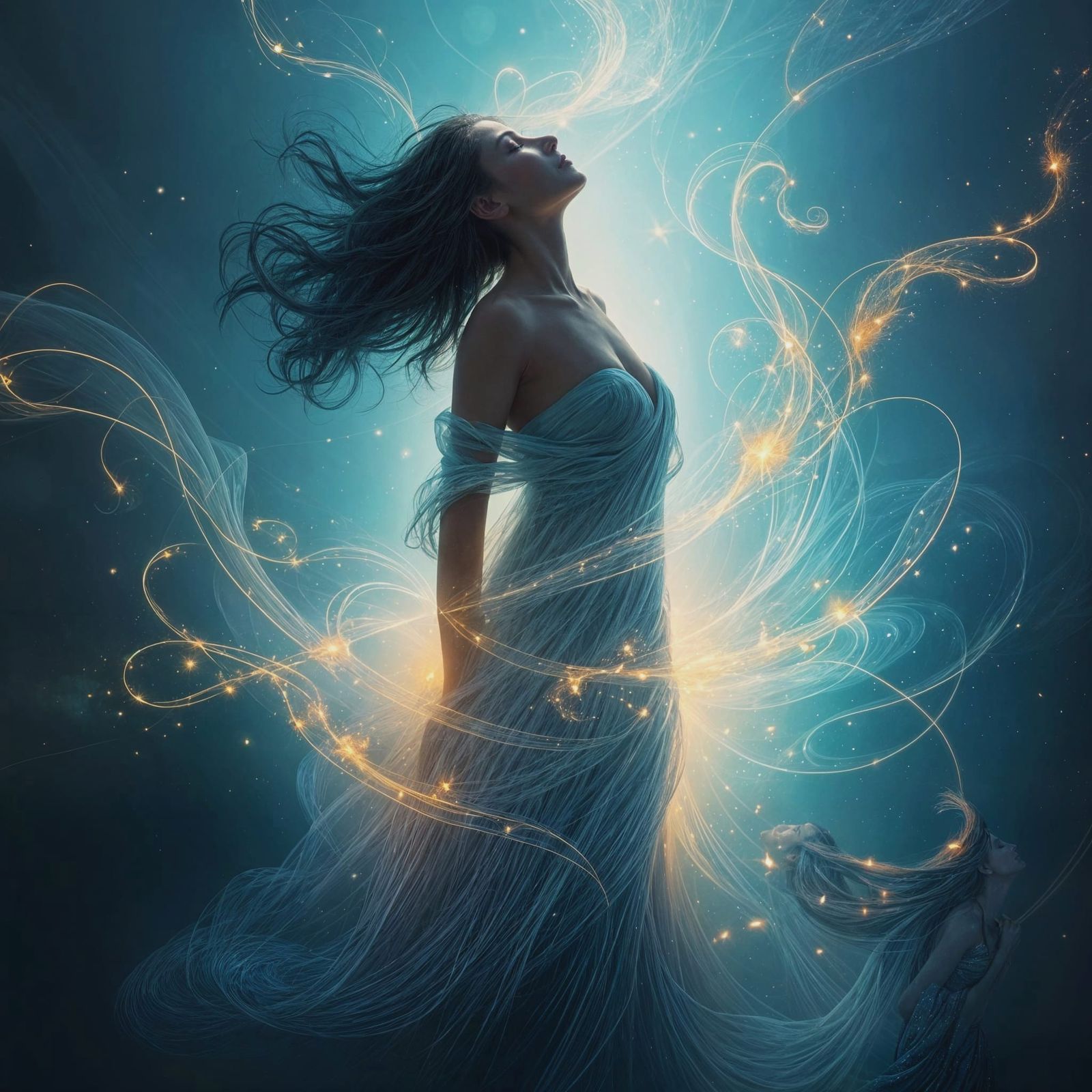 Intricate Emotional Resonation In Highly Detailed Art