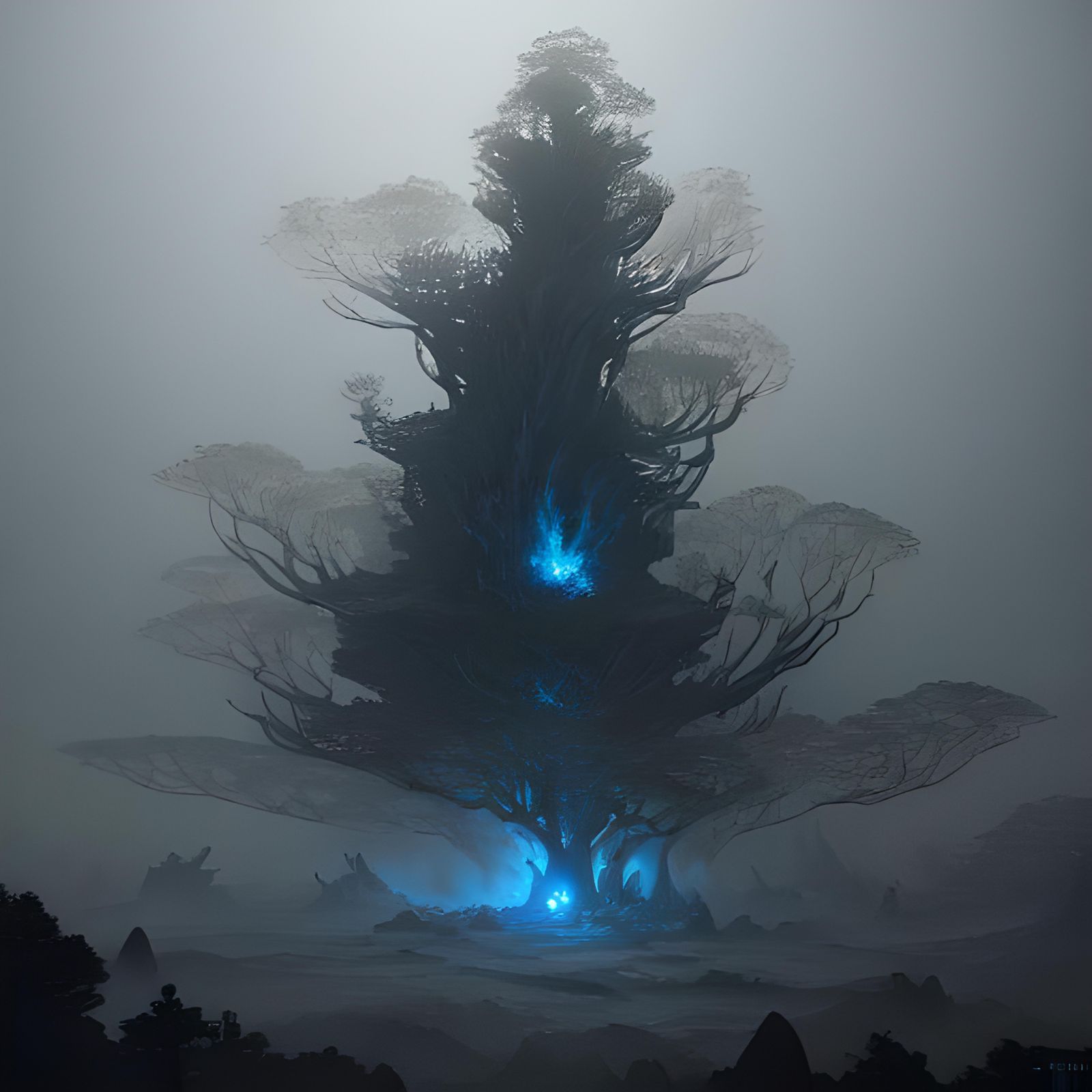 Murder of Crows: Detailed Matte Painting