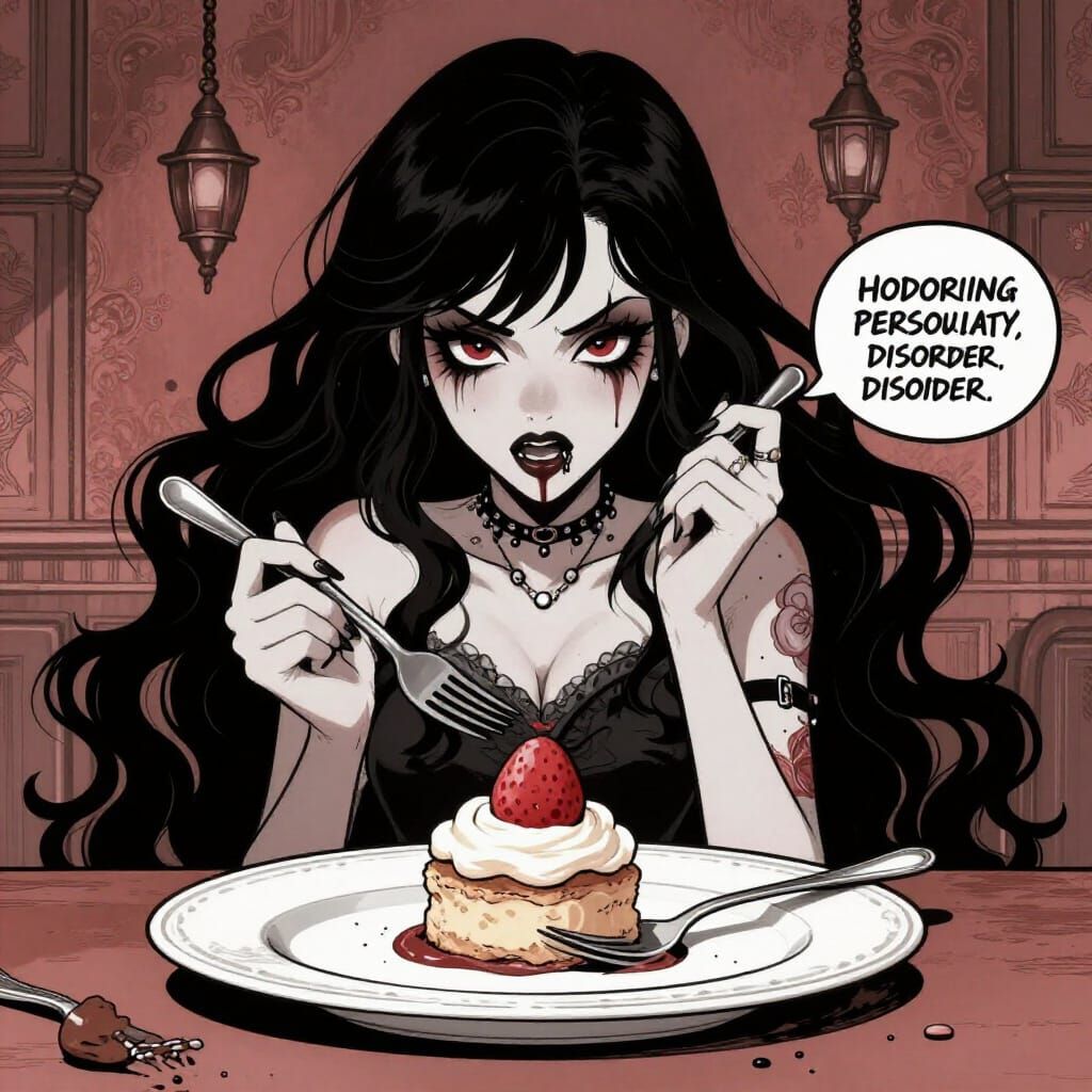 Sinister Dessert Embodies Borderline Personality Disorder