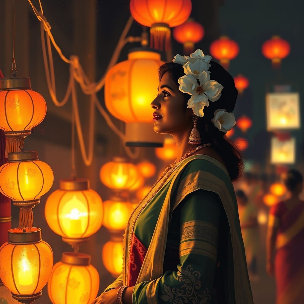 Sri Lankan Vesak Lanterns Shine Bright in Cultural Celebrati...