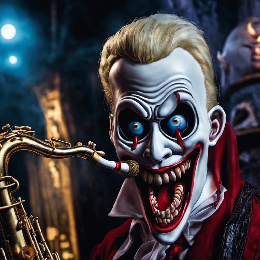 The freaky Saxophone player