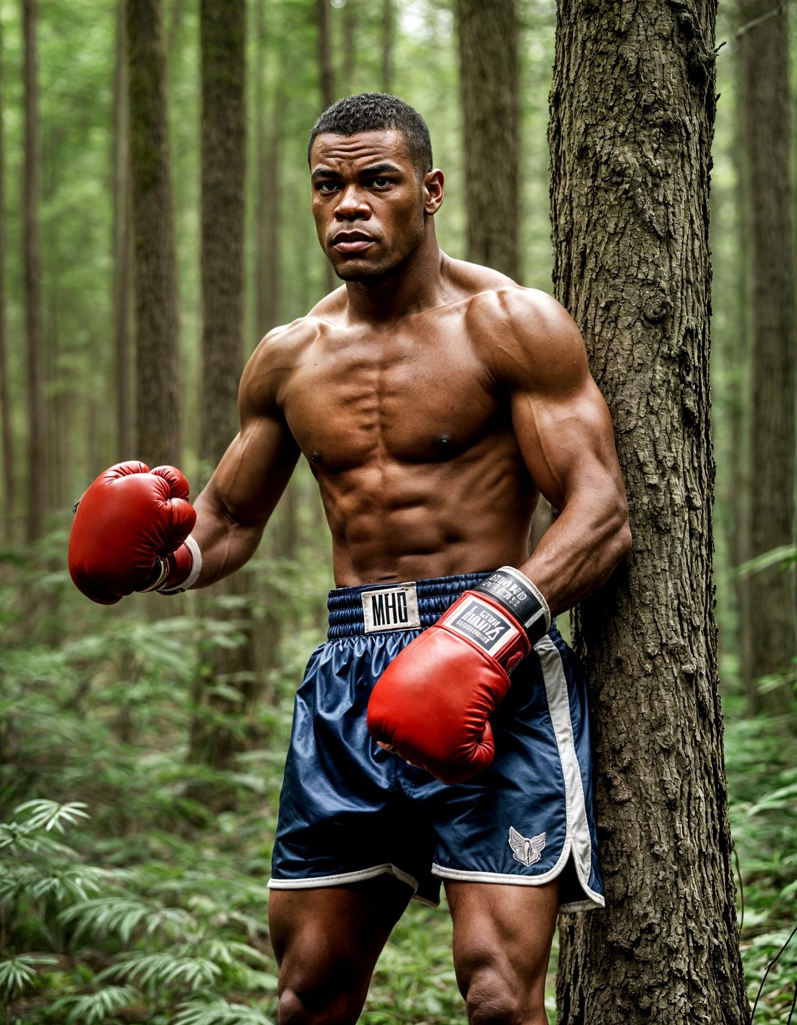 The Weary Boxer in the Clearing