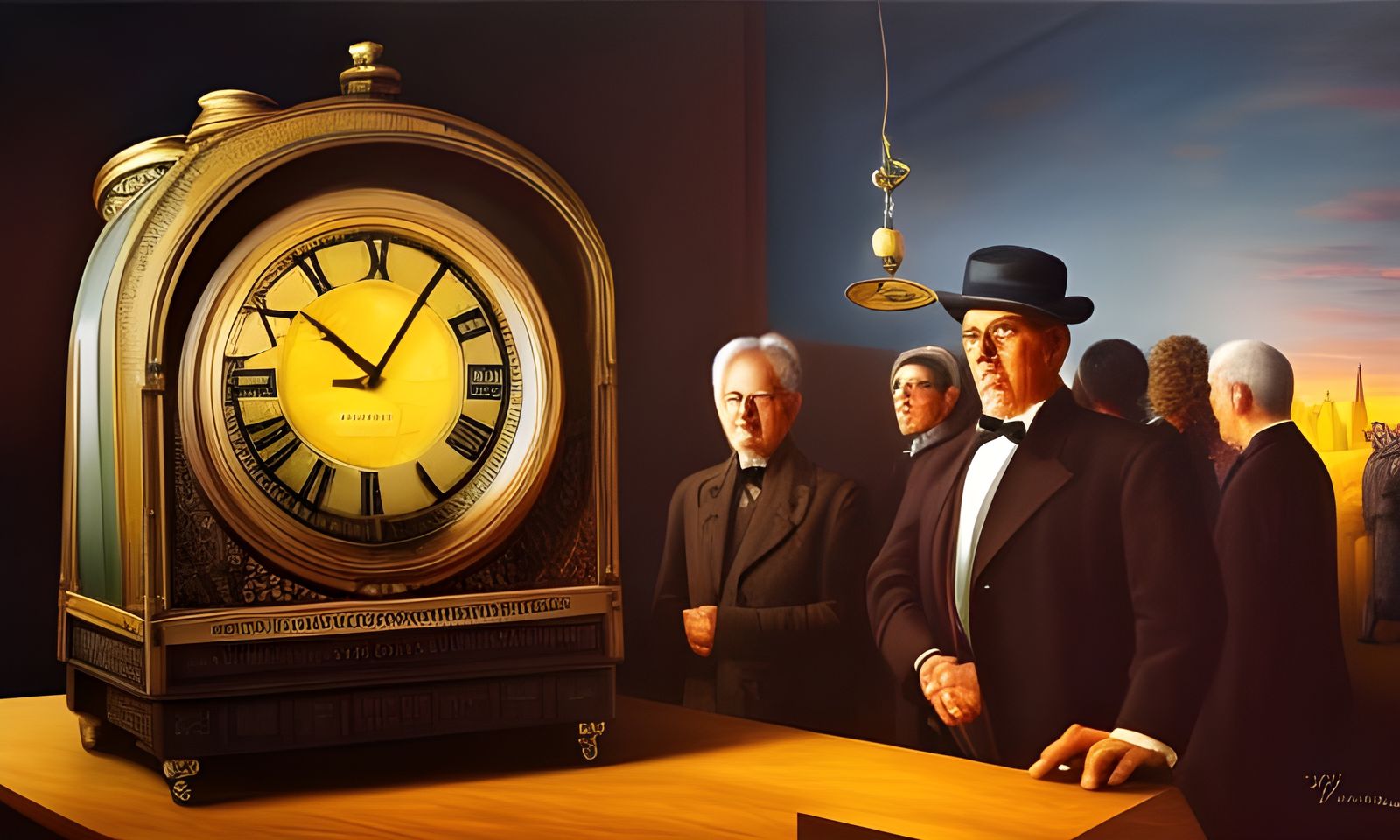 clock expo- the biggest one on show!