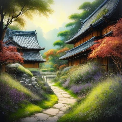 <lora:Filigree Oil Sfumato:1.0> On a white background sfumat...