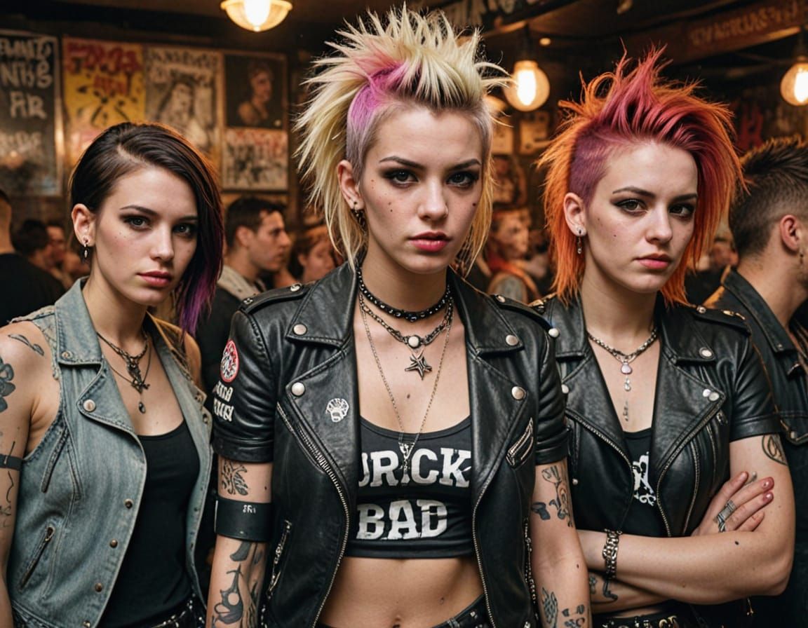 Punk Bar Regulars Cast Judgmental Glances at a Normie in a D...