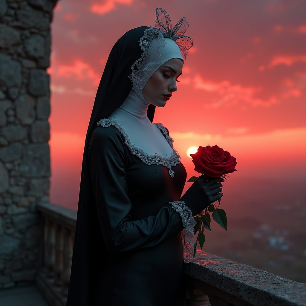 Romantic Nun