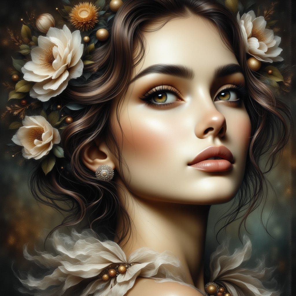 Ethereal Beauty in Dreamy Enchantment