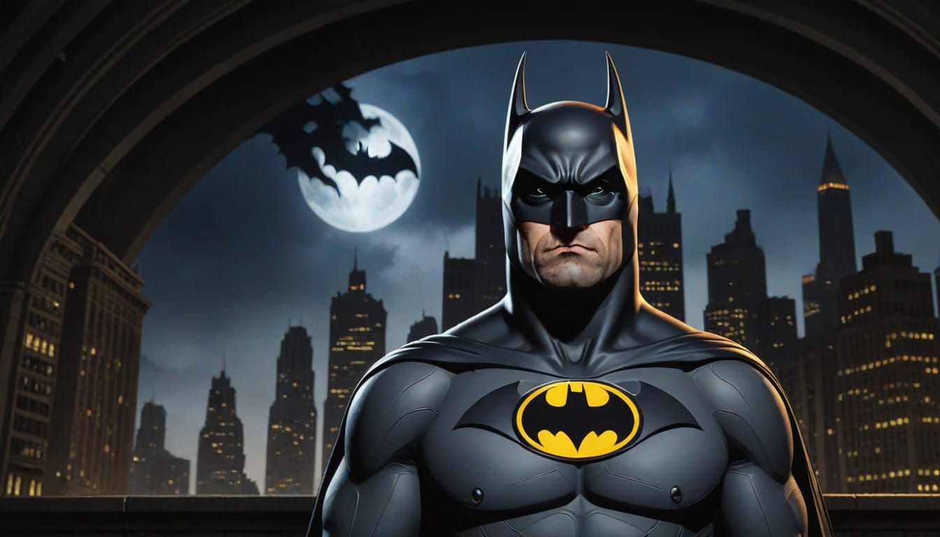 Gotham's Dark Knight Protector