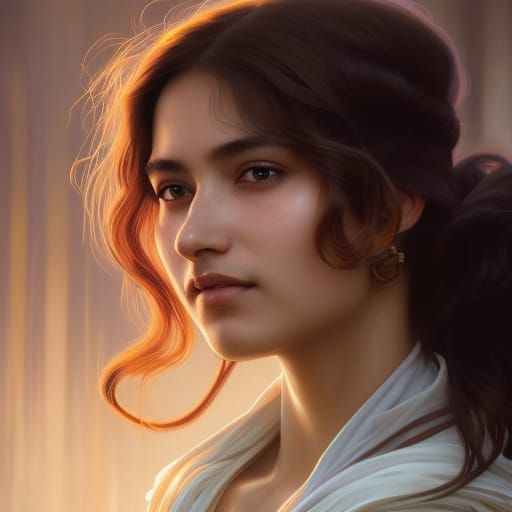 Dynamic Portrait with Volumetric Lighting