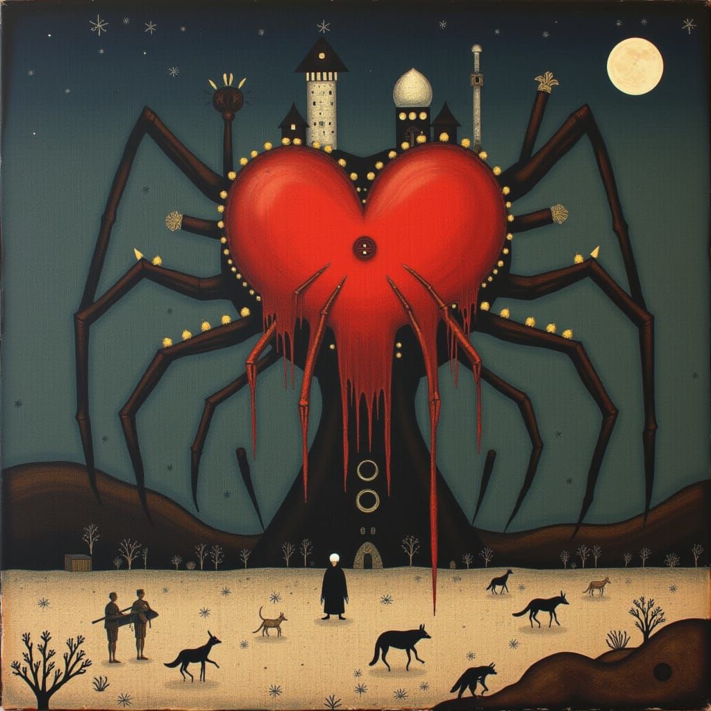 Abandoned Loveheart Factory in Wasteland