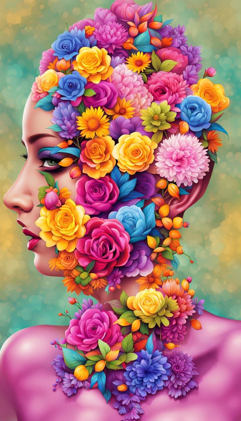 Vibrant Abstract Art Bursting with Intense, Unexpected Beaut...