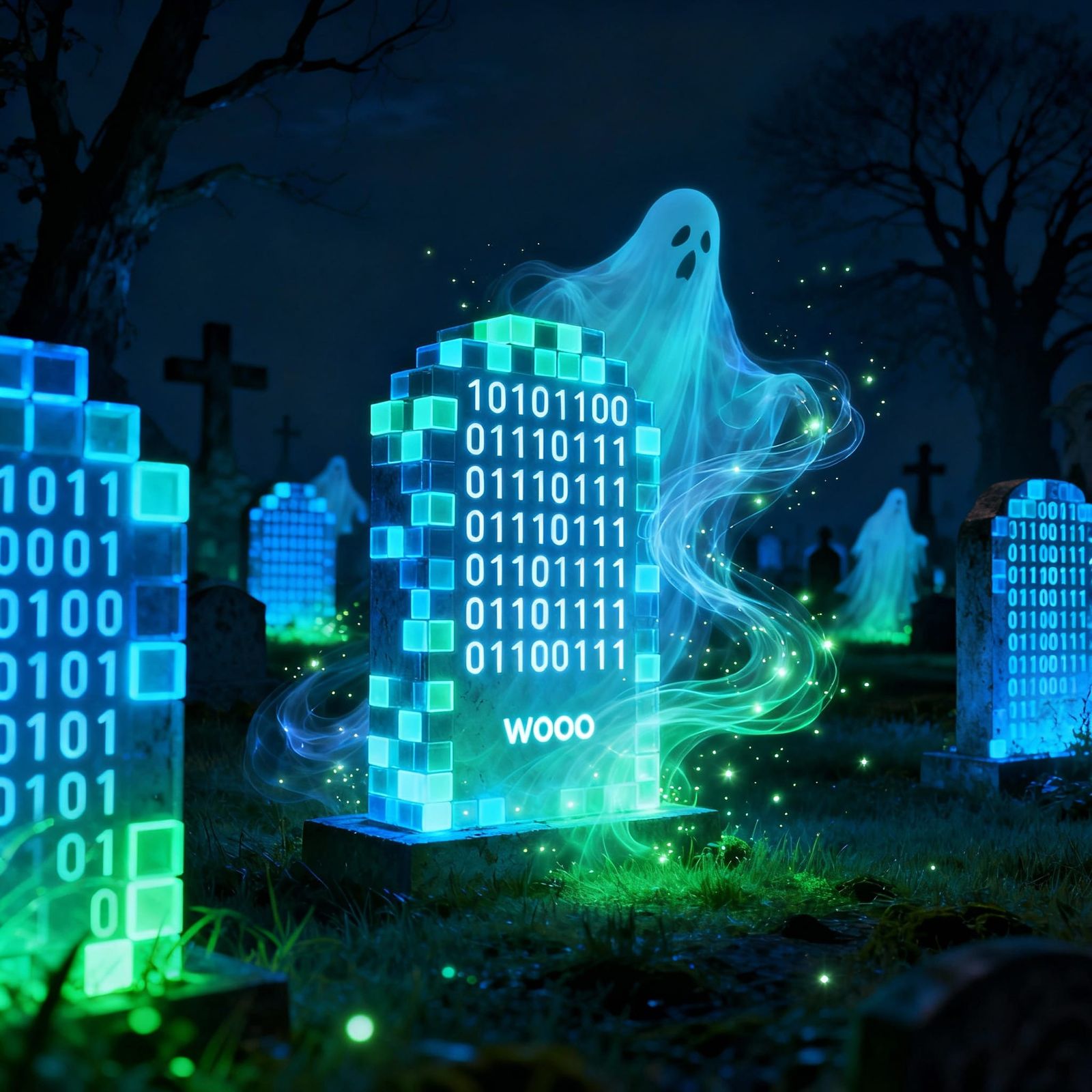 Haunted Graveyard of Binary Code