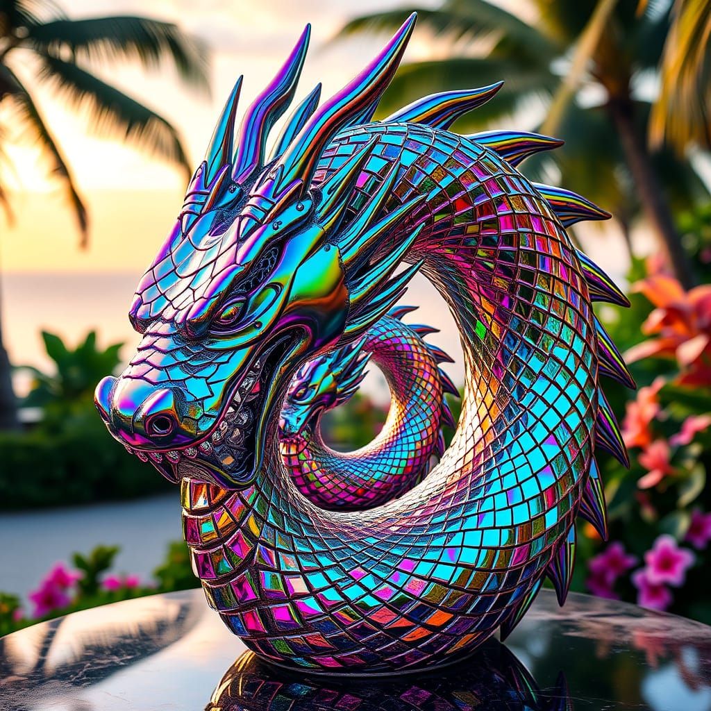 Abstract Sculptures: Dragon  @Andrearosalife