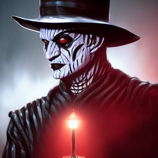 Freddy Krueger as Cenobite in Hyperreal Horror