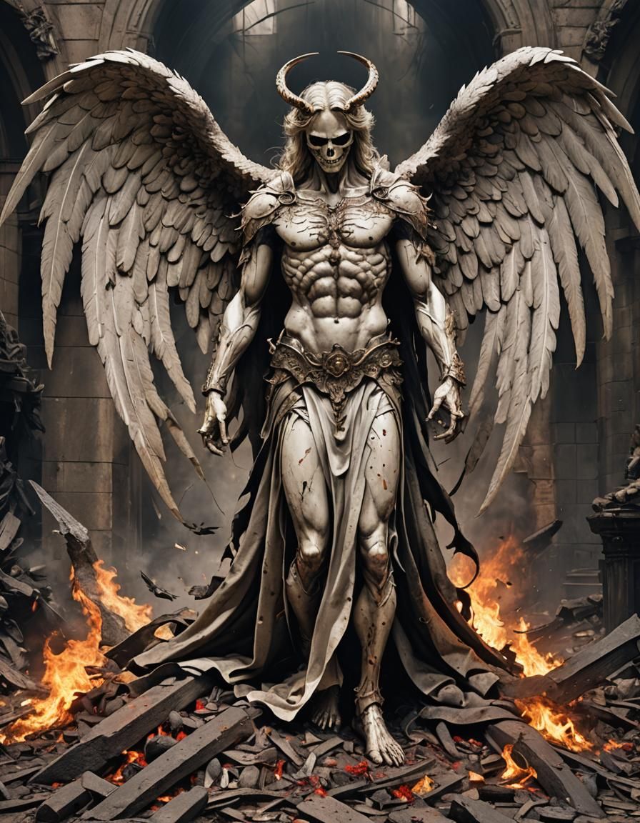 The Fallen Angel in Hell