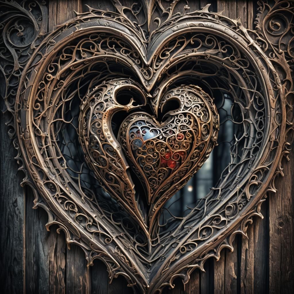 Love Enters the Soul: Hyperrealistic Depiction