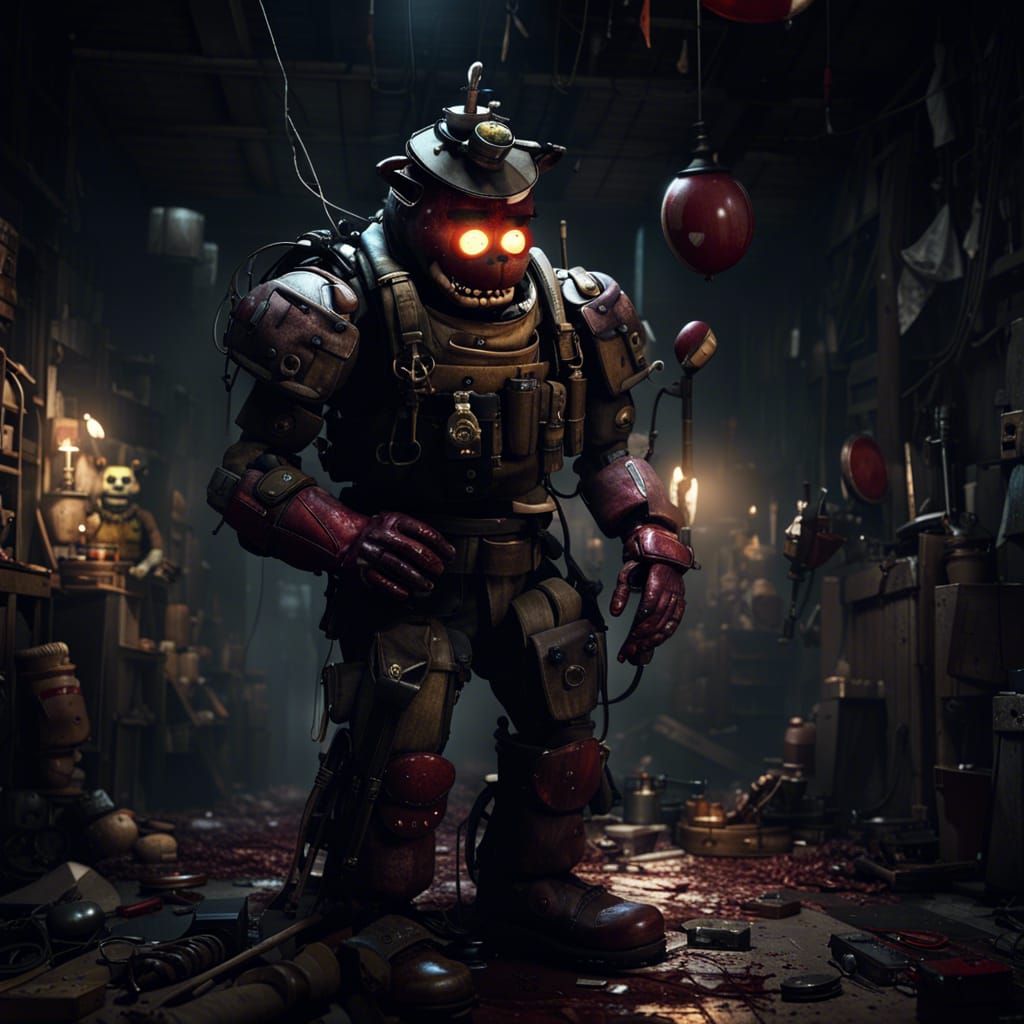 Five Nights at Freddy's Military Concept Art