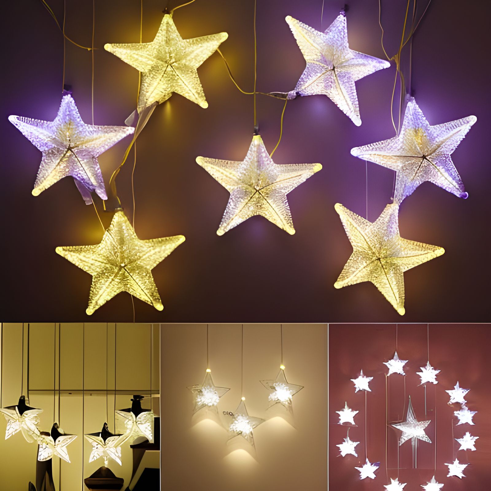Glowing Stars Ceiling Nighttime Decoration