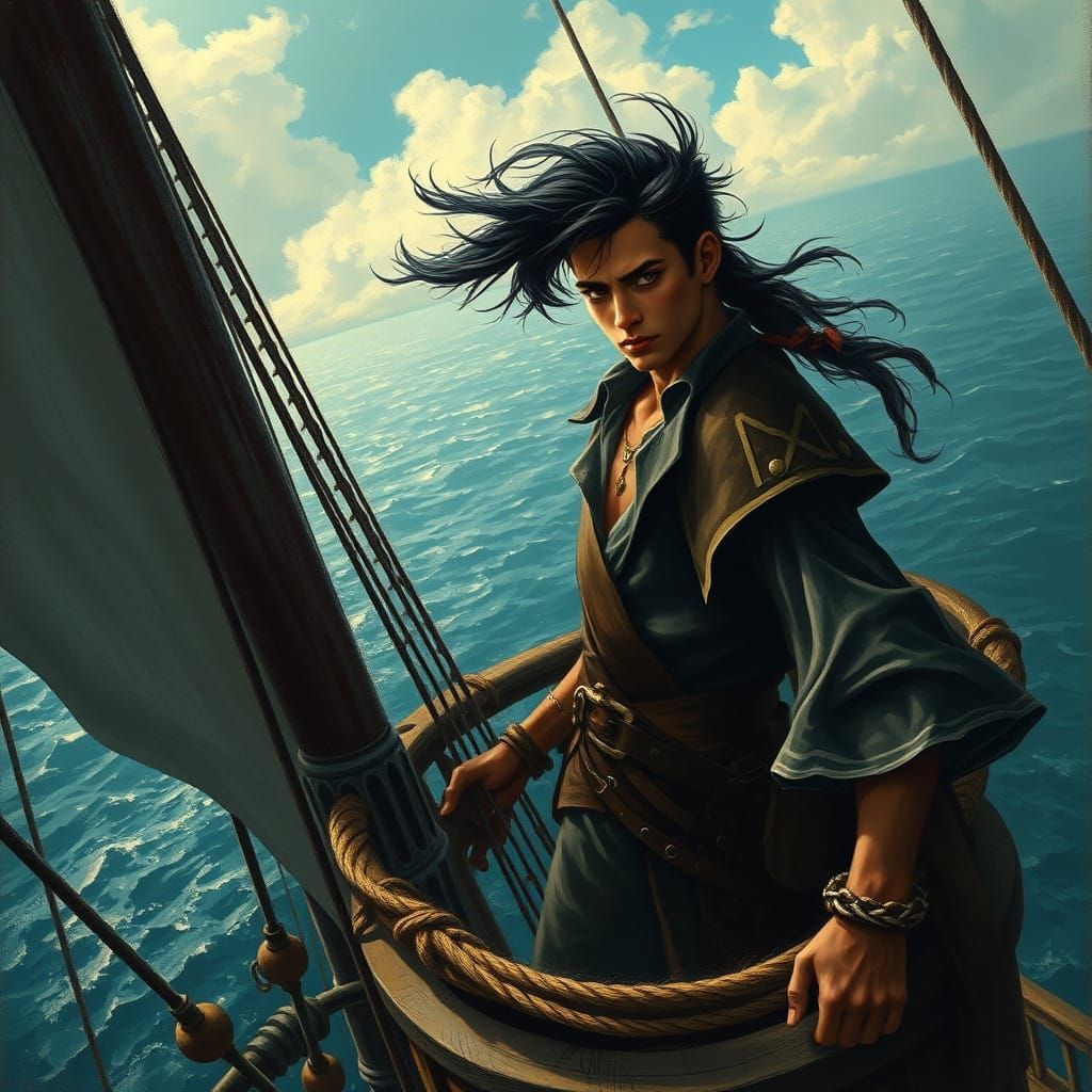 Pirate in the Eagle's Nest, Romanticized Pirate Art