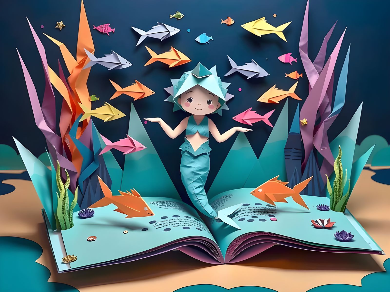 Under The Sea Pop-Up Book