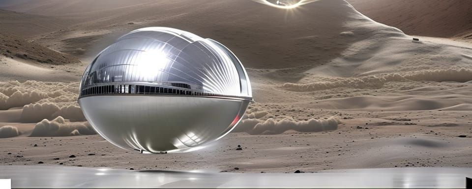 Mars Ascent: Spaceship Over the Red Planet