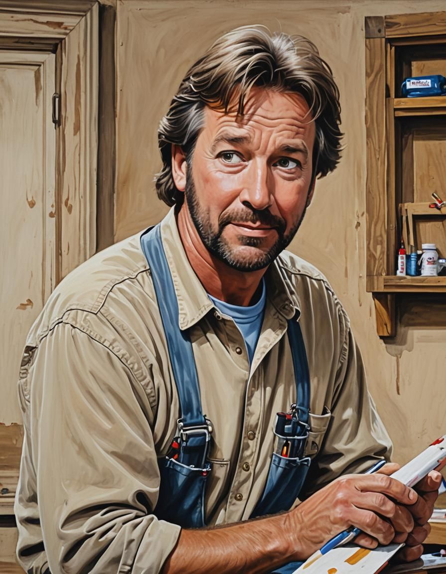 Bob Villa Paints Tim Taylor
