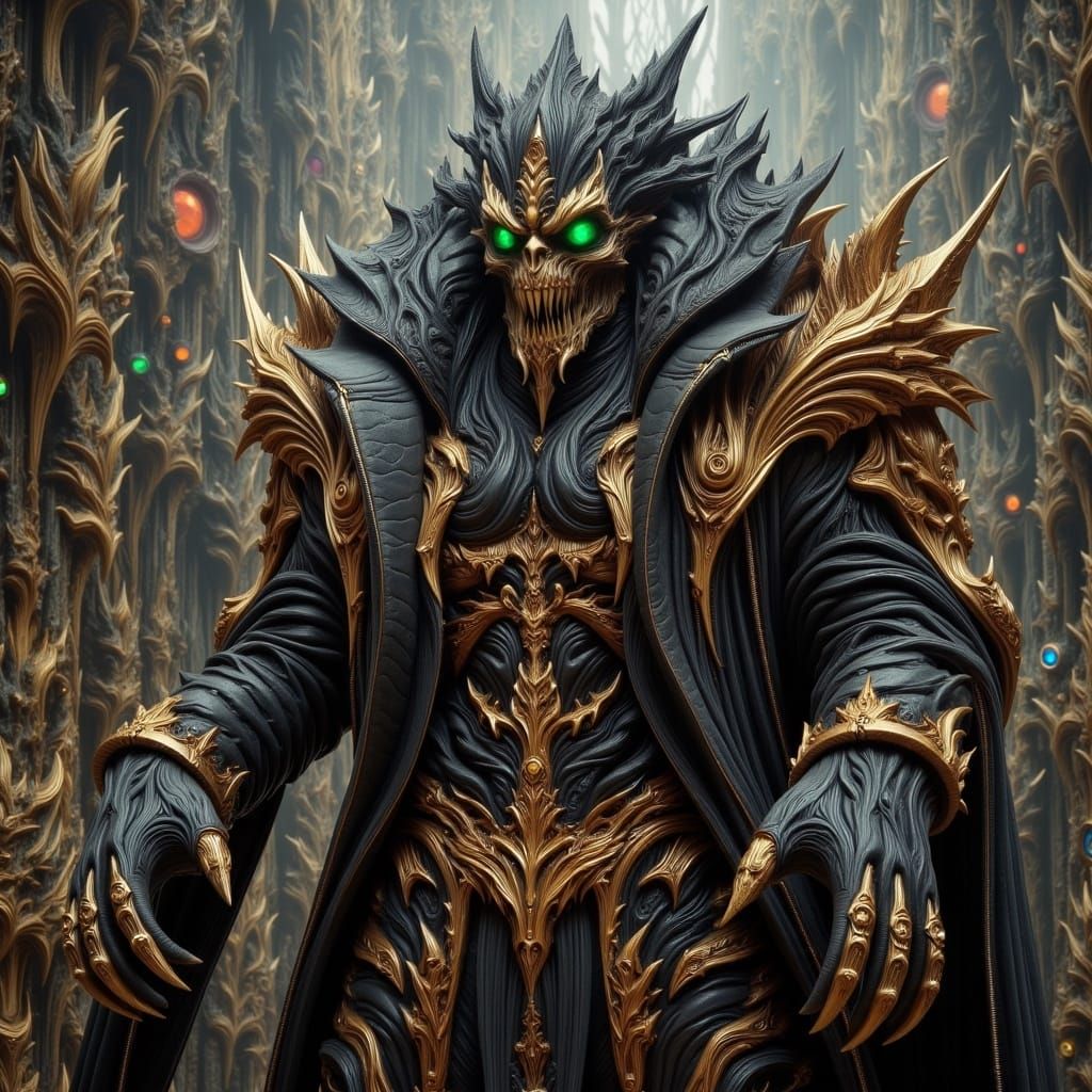 Bane in Biomechanical Straightjacket with Gold Trim