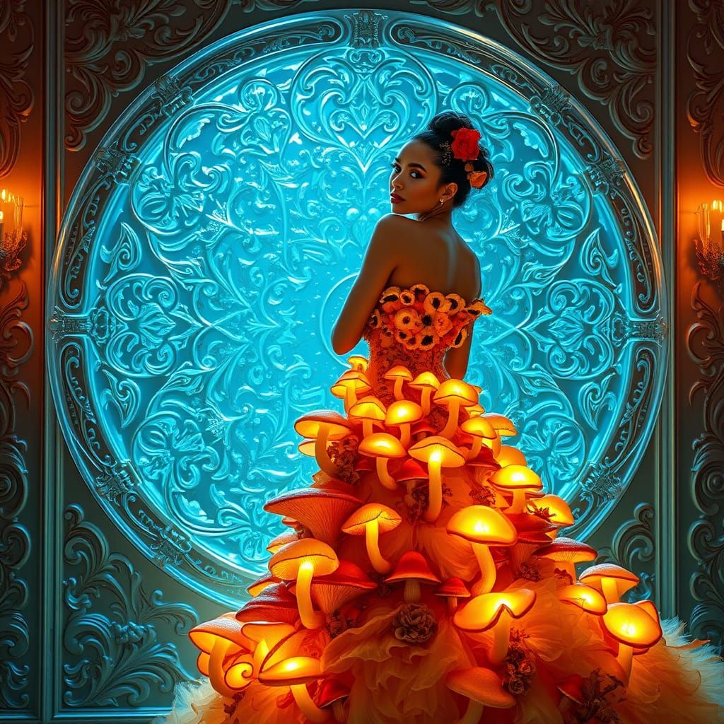 Mushroom Goddess in Crystal Palace