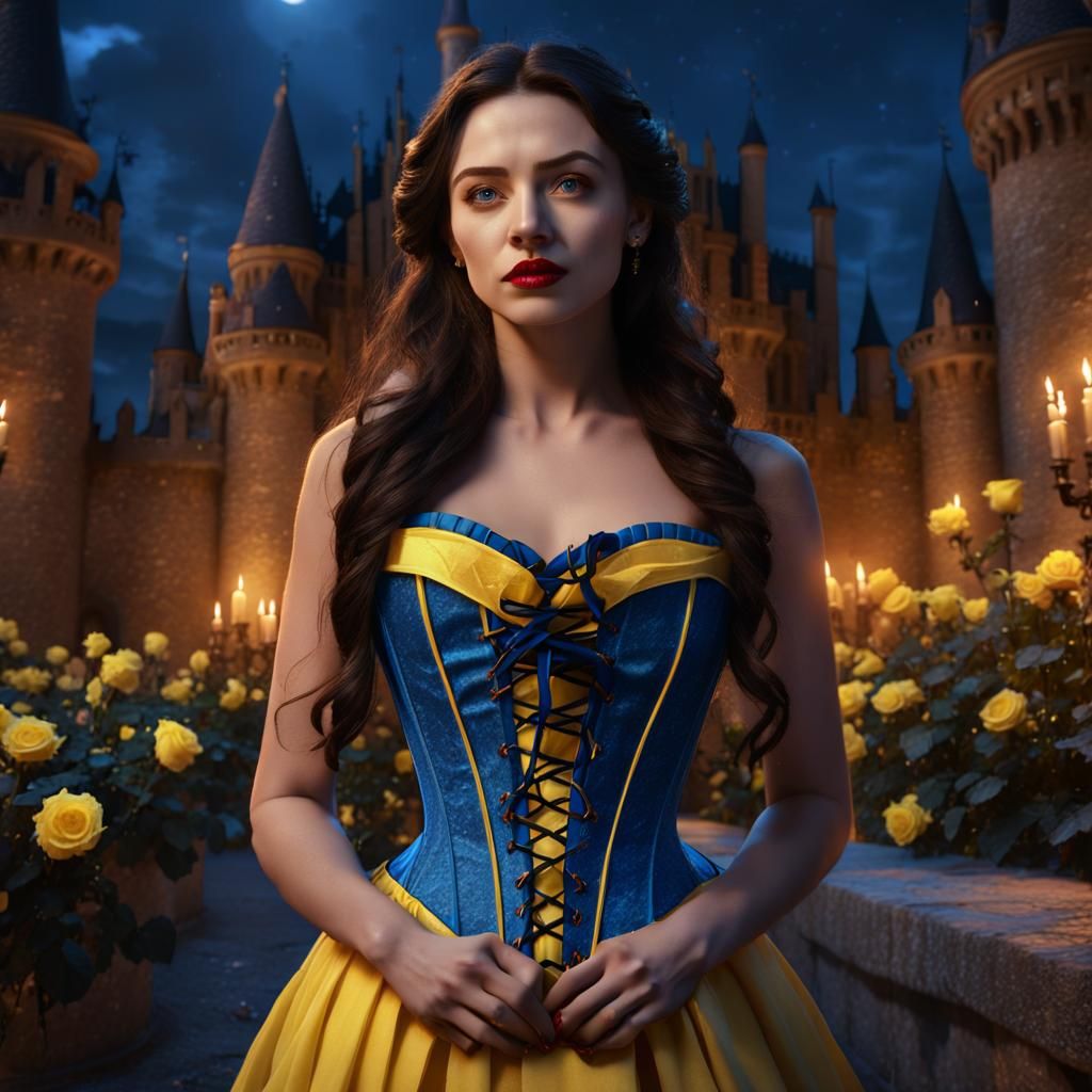 Gothic Fairytale Belle at Beast's Castle