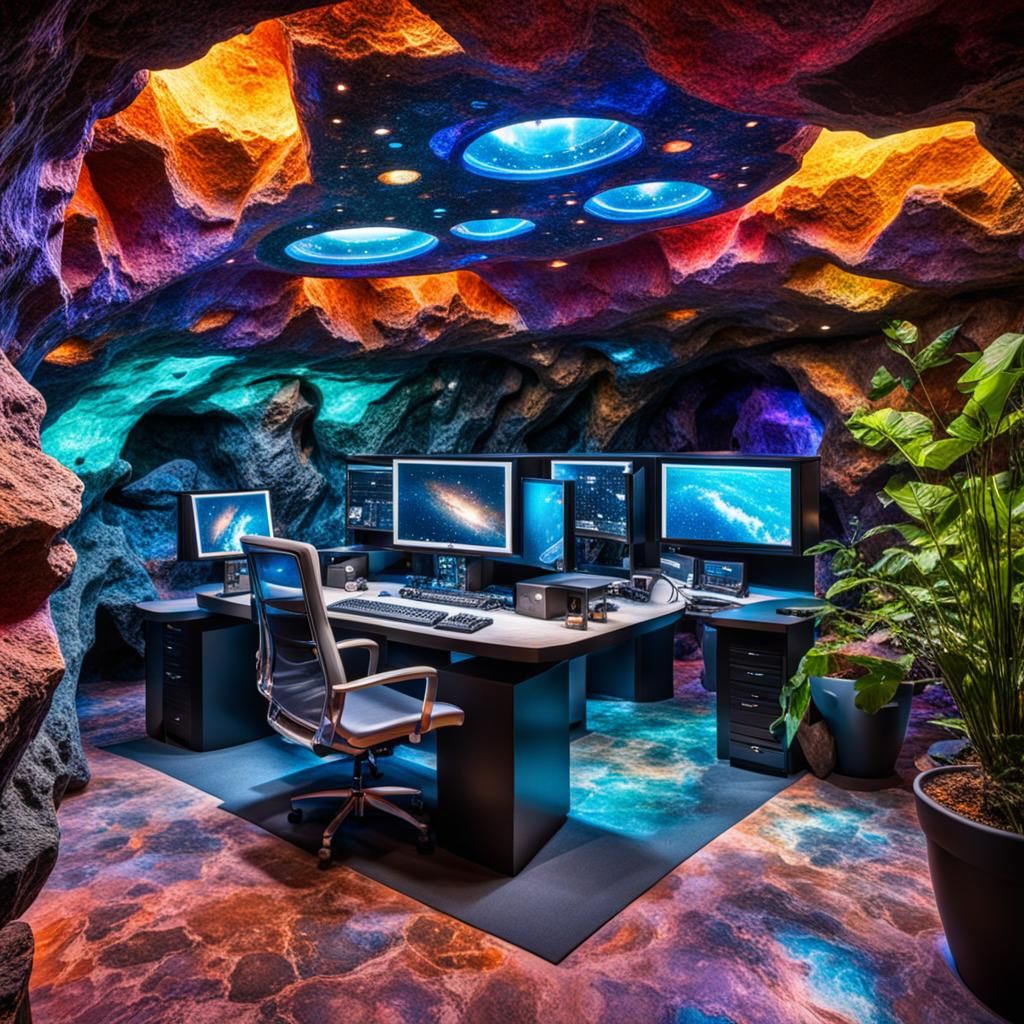 Spaceship Computer room