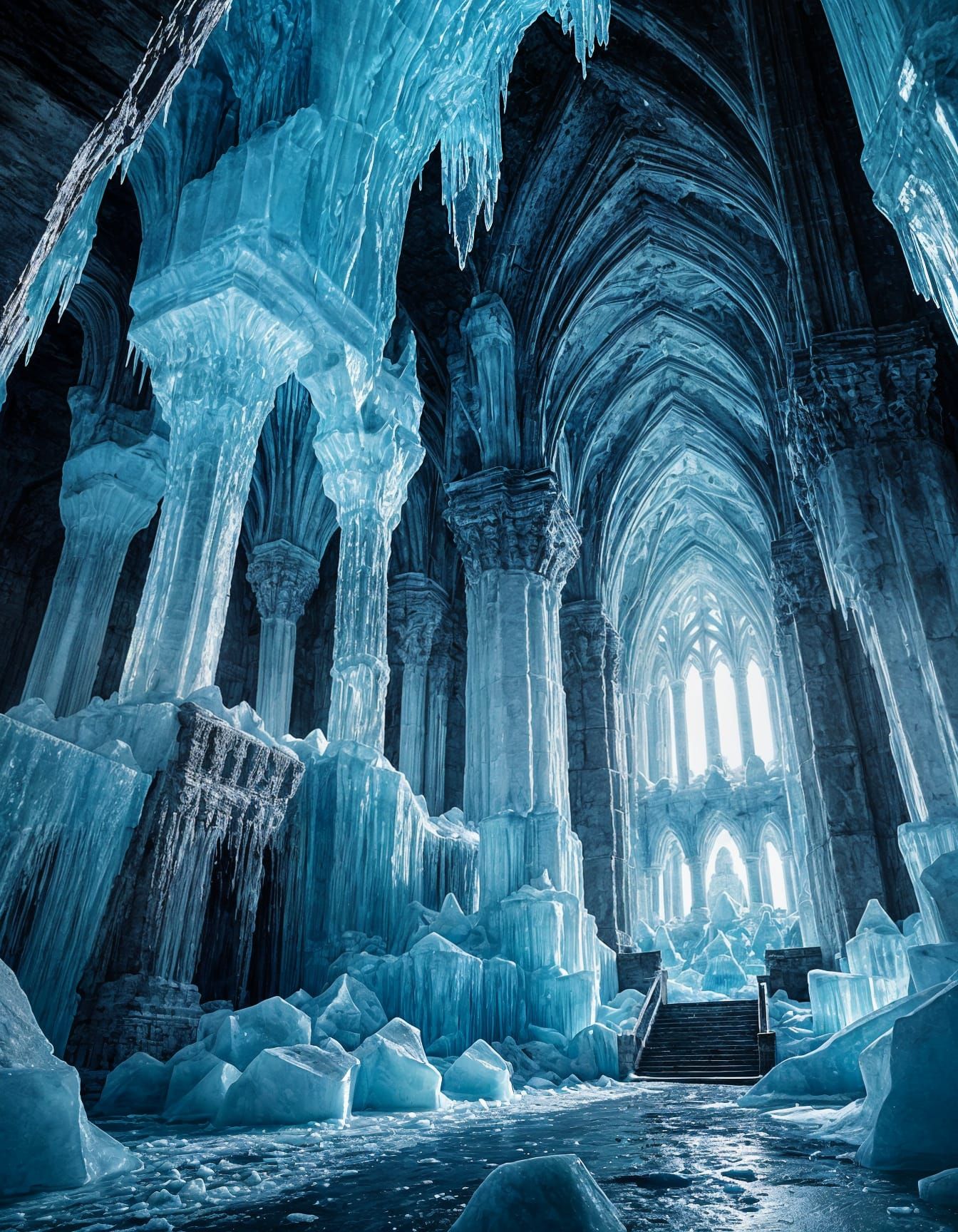 Surreal Ice Temple Unveils Ancient Secrets
