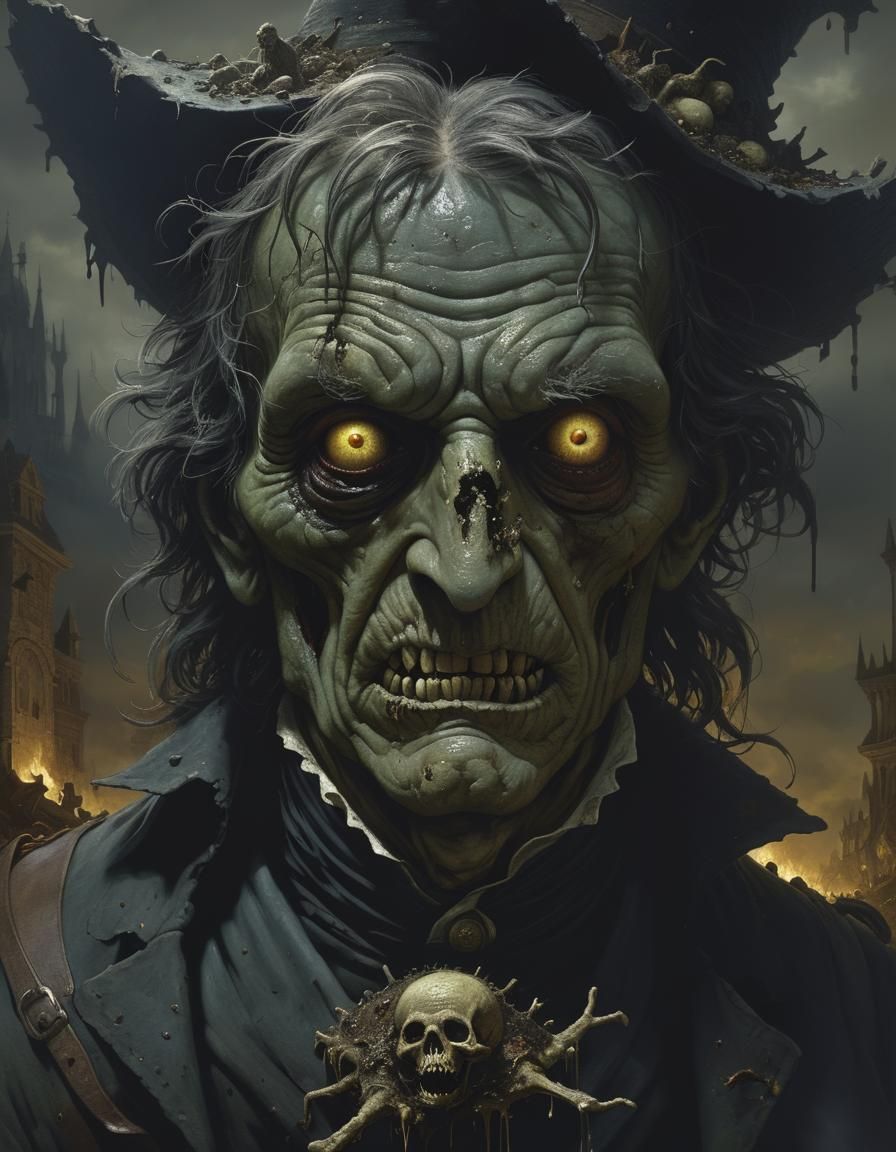 Horrific Decay in Style of Gustave Doré