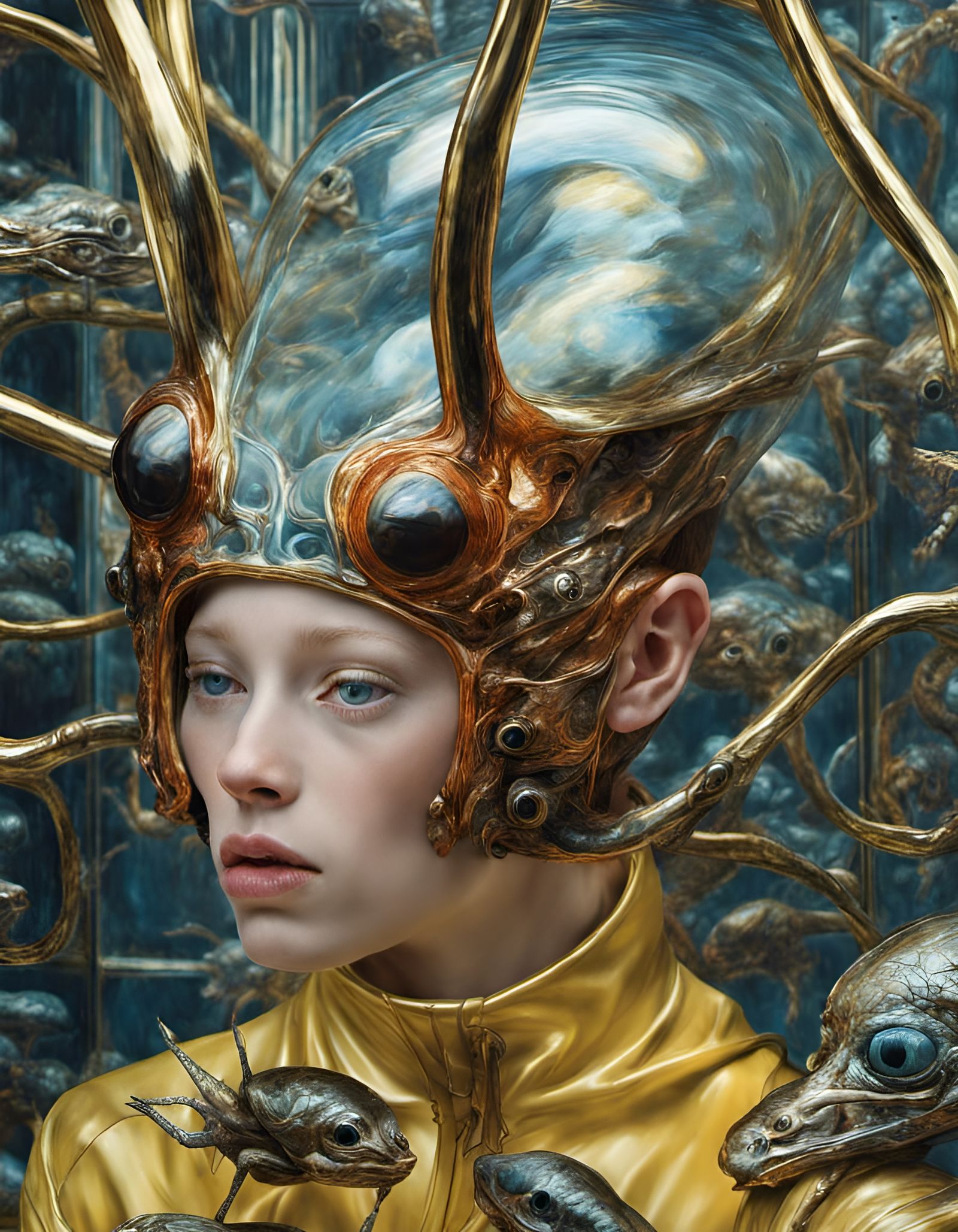 Eldritch Alien People Pets in Magical Realism