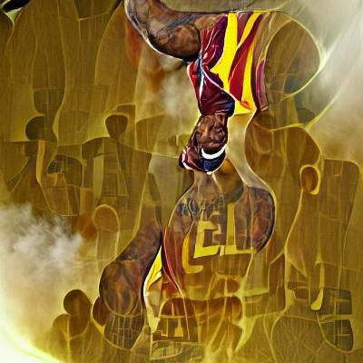 LeBron James Portrait