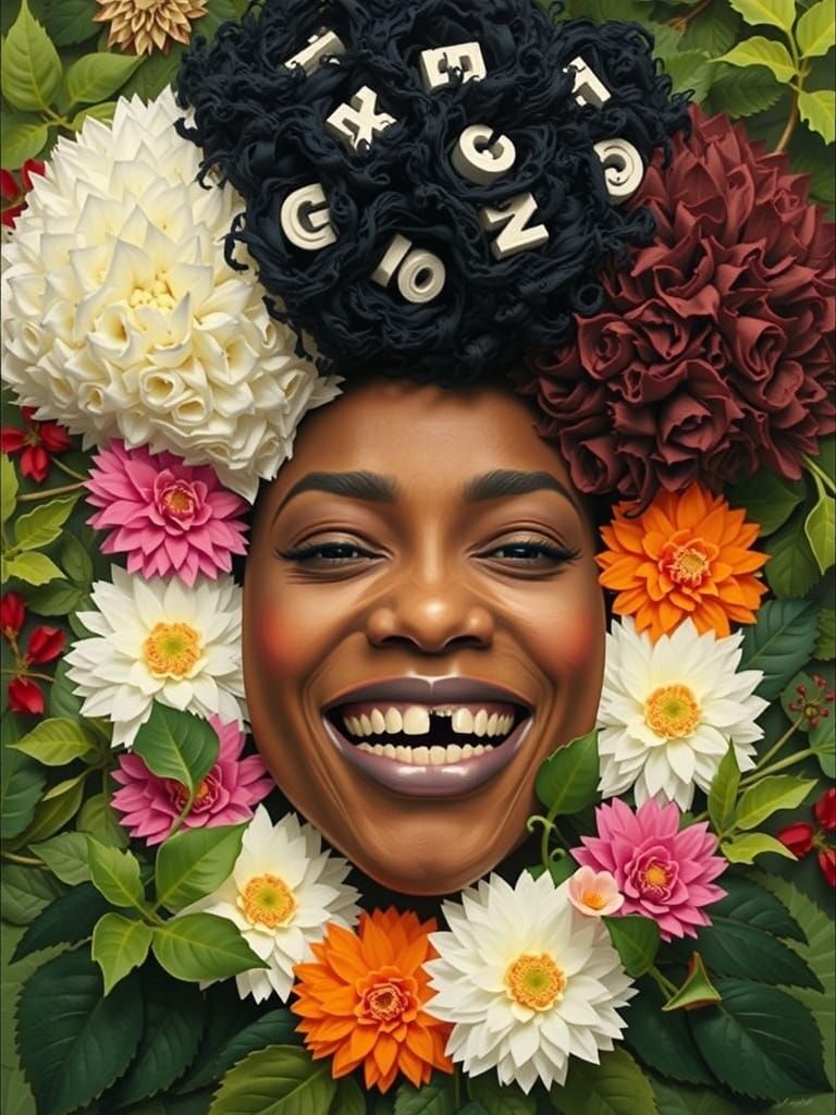 Vibrant Geometric Shapes in Jazz-Inspired Abstract Art