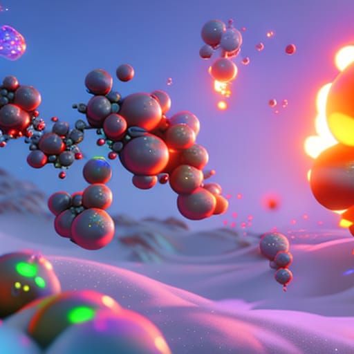 Puppy Bubbles Concept Art in 8K Resolution