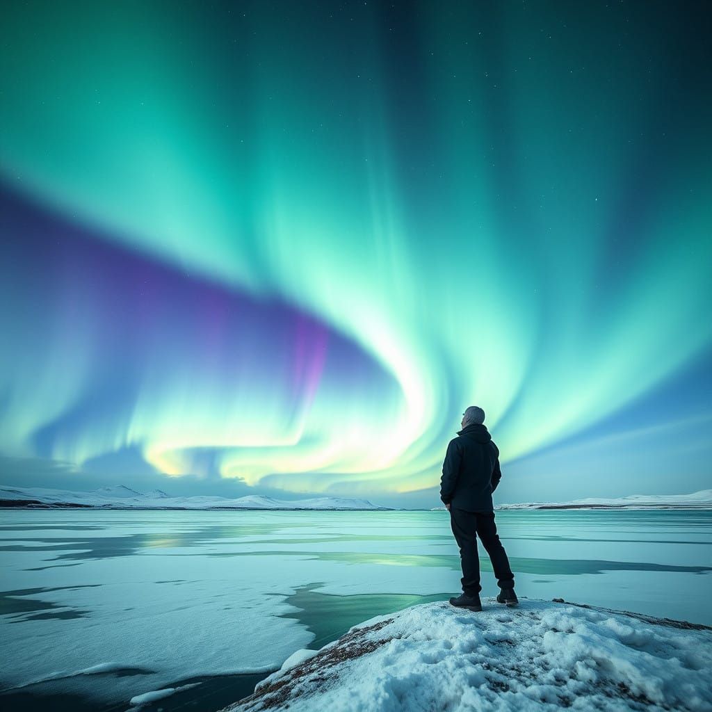 Ethereal Winter Wonderlands in Vibrant HDR