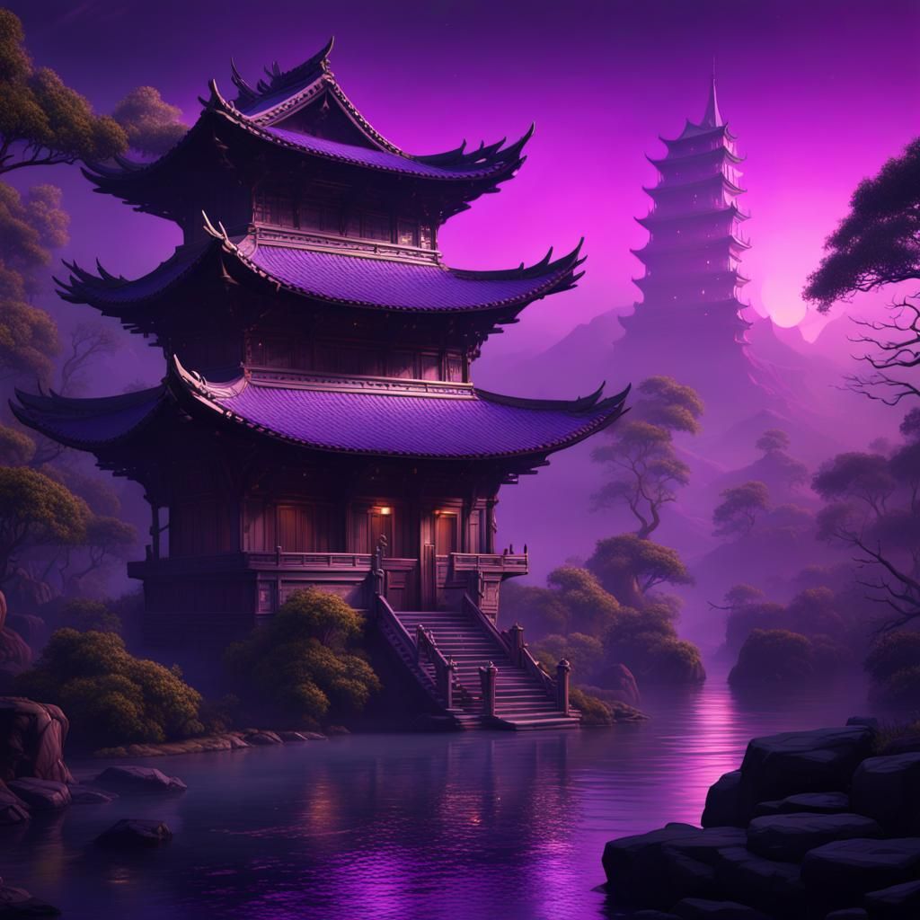 Karate Master in Dark Fantasy Style