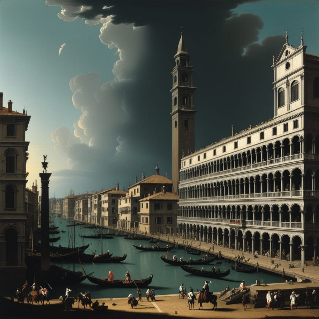 Canaletto's Grimdark Masterpiece