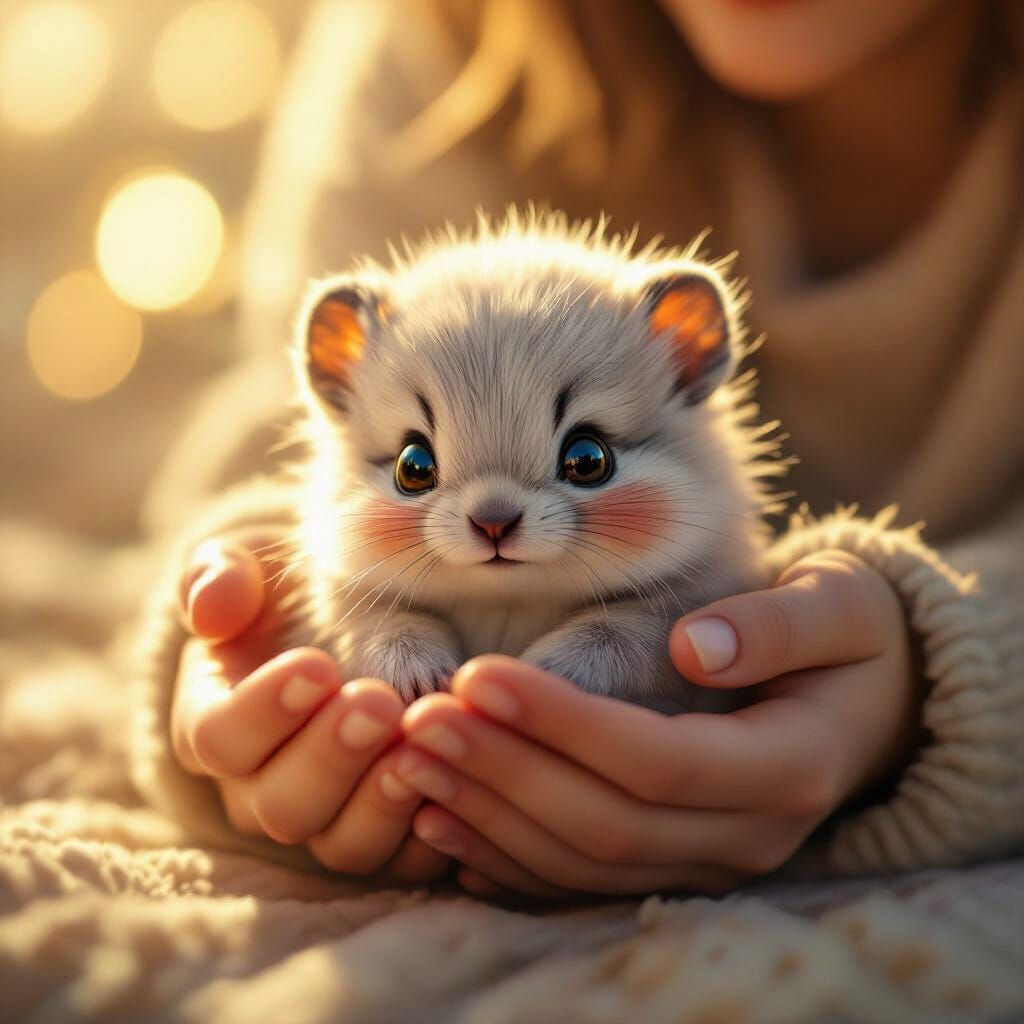 Fluffy Pika 🤗🩶♥️