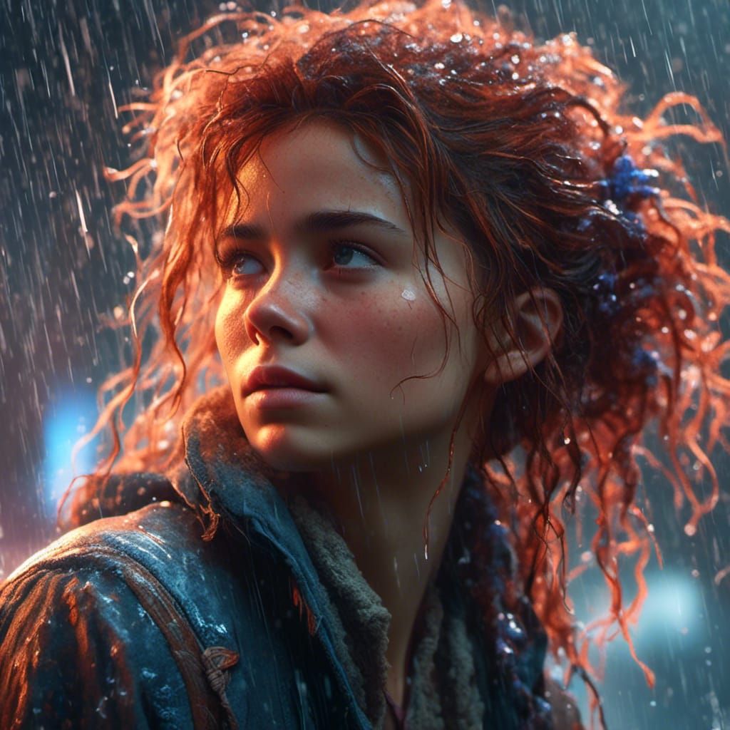 Hyperrealistic Portrait with Dynamic Lighting