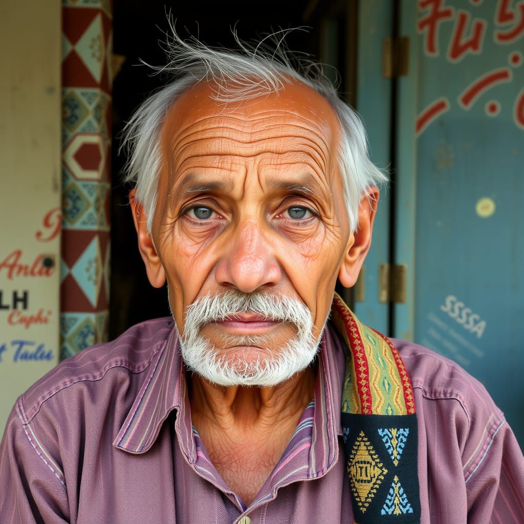 Mysterious Elder in Twilight