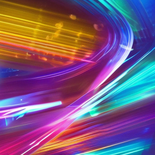 Electric Vortex with Glowing Exclamation Mark in Futuristic...