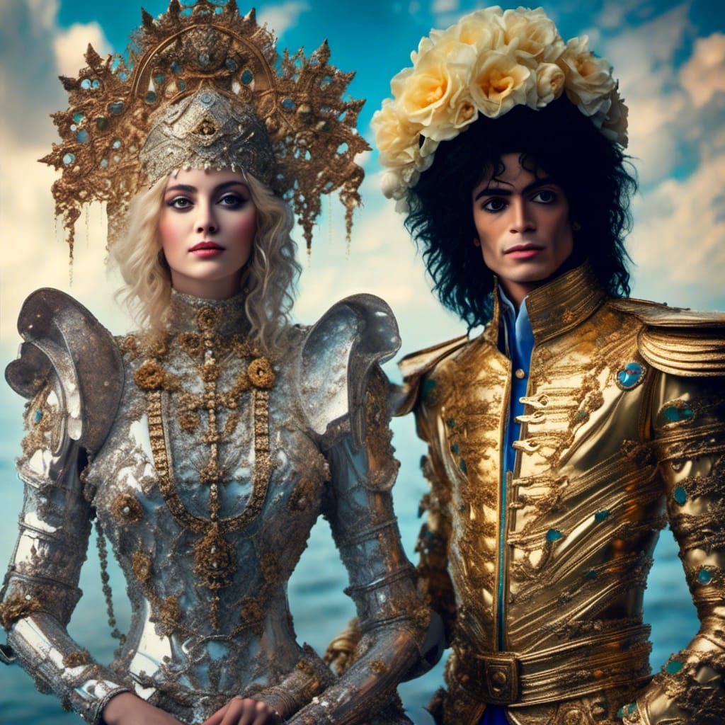 Madonna and Michael Jackson: 80s Pop Art