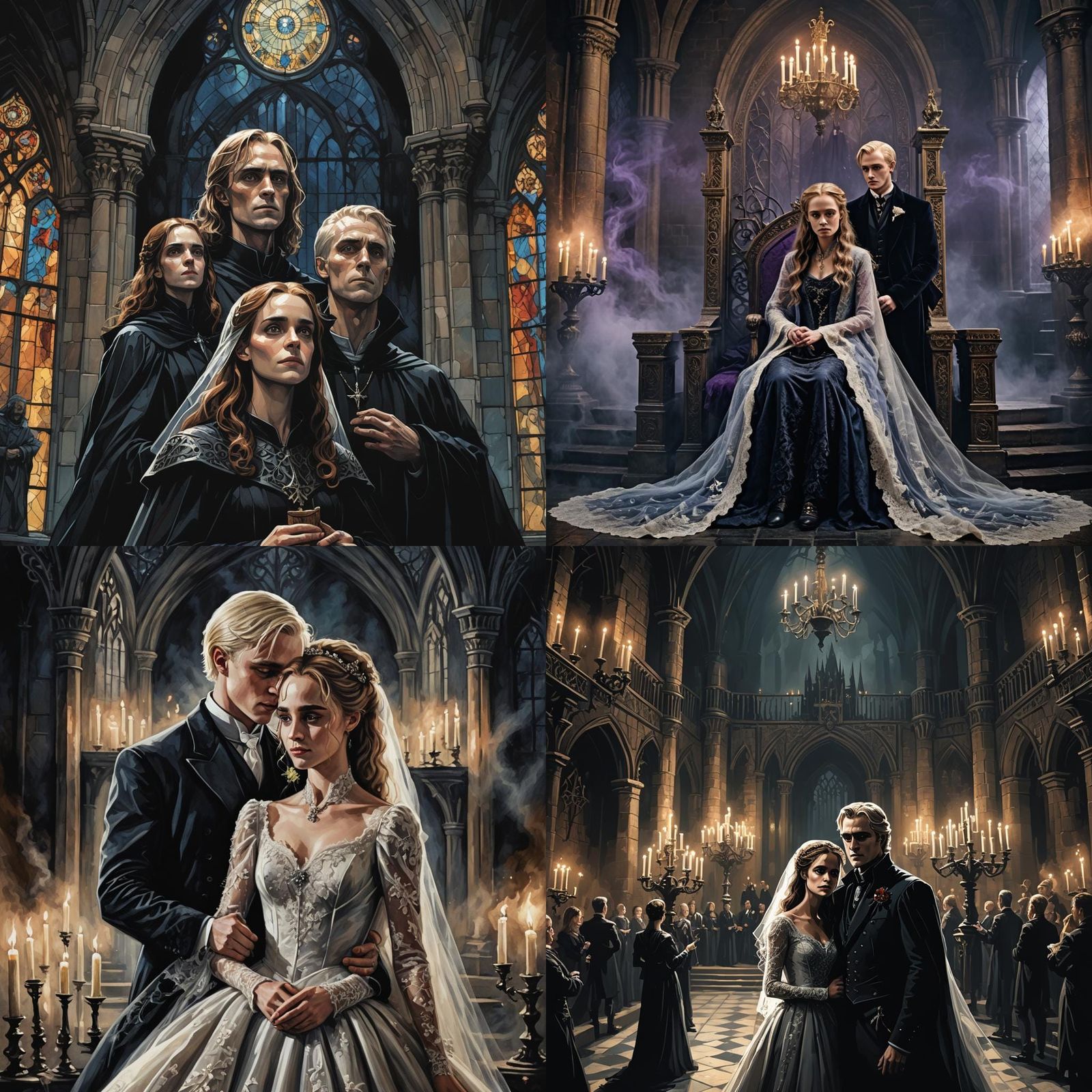 Draco and Hermione's Sinister Royal Wedding