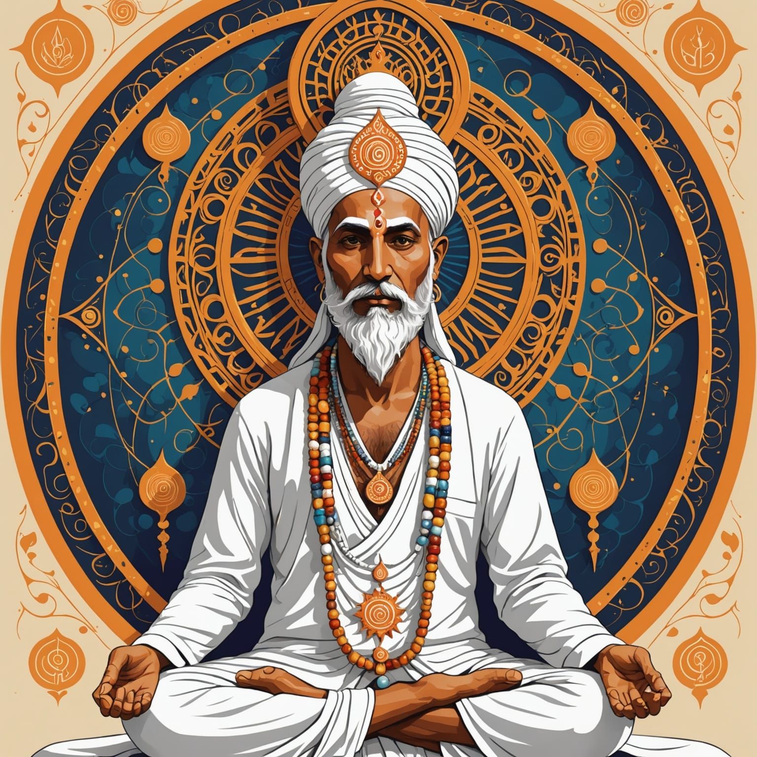 Abstract Kundalini Concept Art