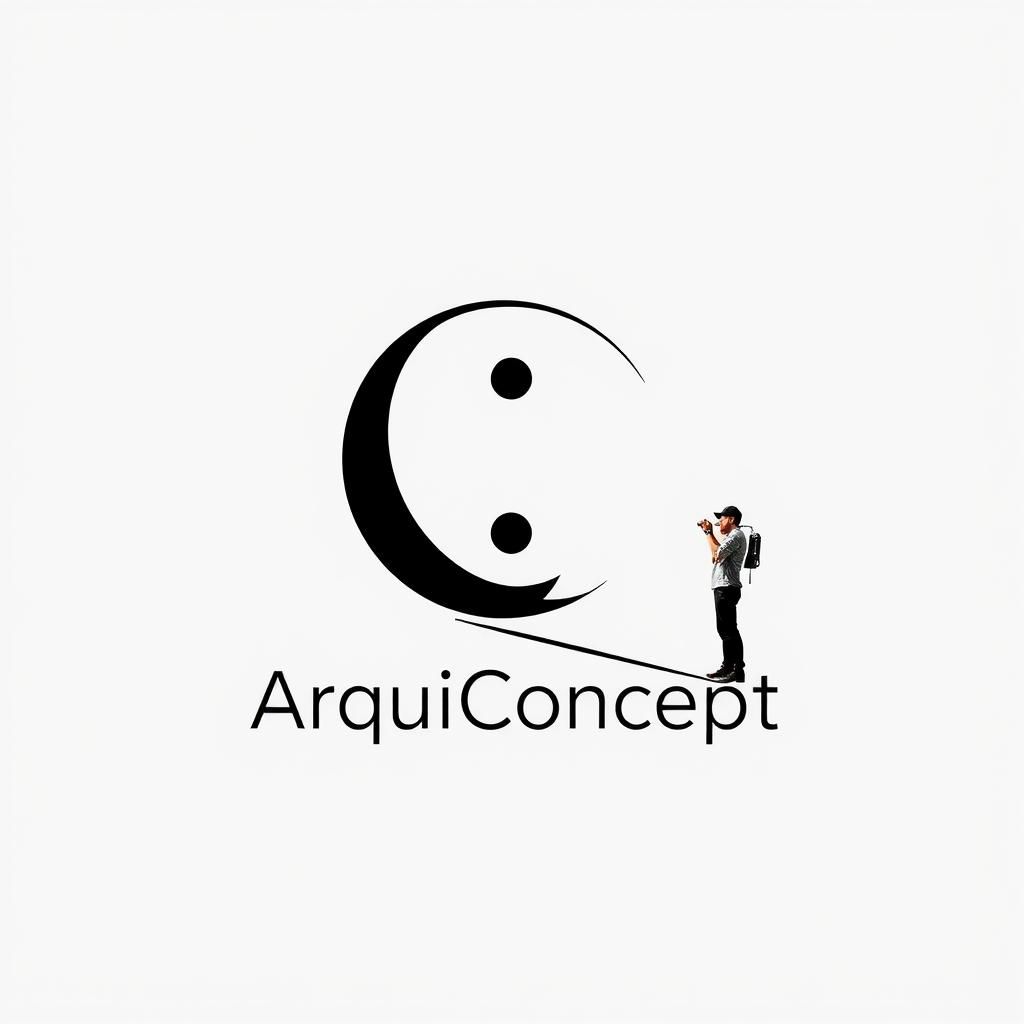 Dynamic Architectural Logo with Balance and Harmony