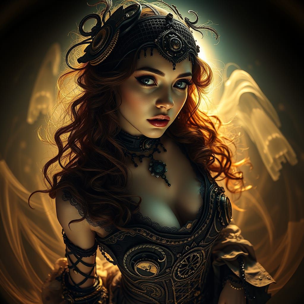 Enchanting Steampunk Siren